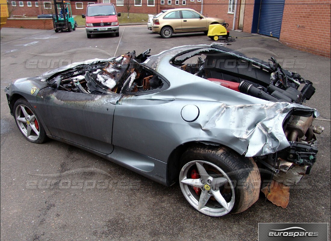 ferrari 360 modena avec 22,000 miles, en préparation pour le démontage #2