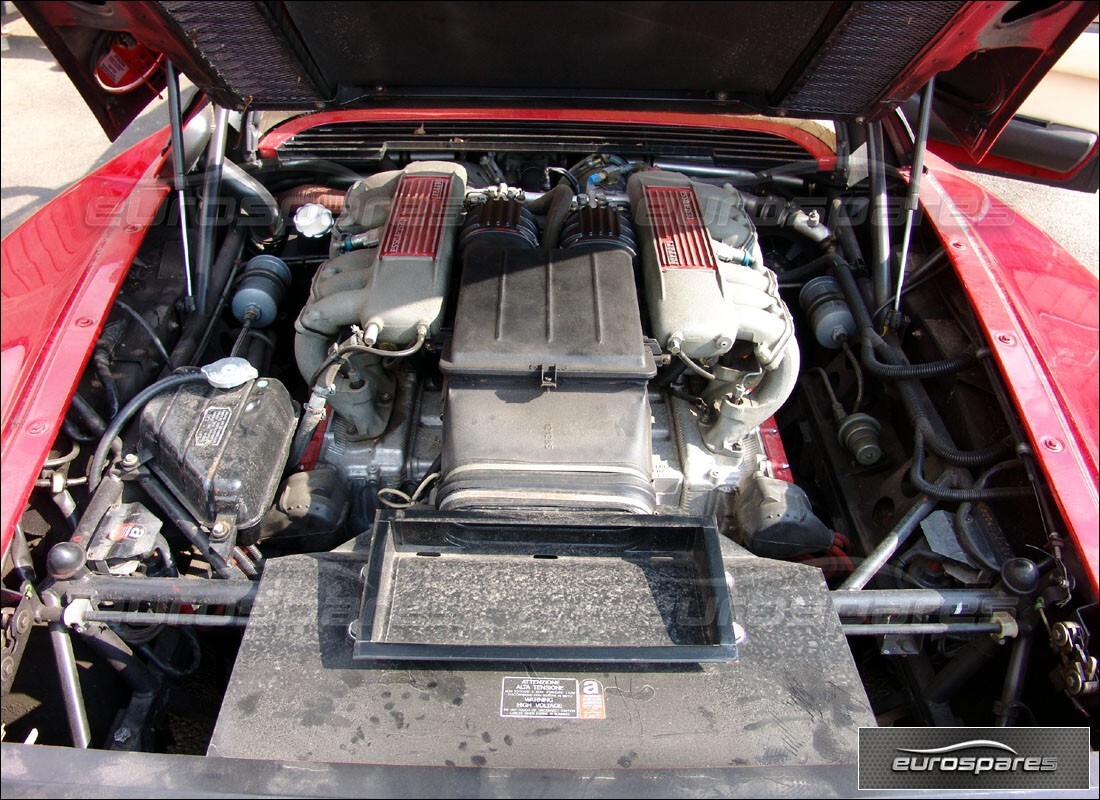 ferrari testarossa (1990) avec 33,992 miles, en préparation pour le démontage #8