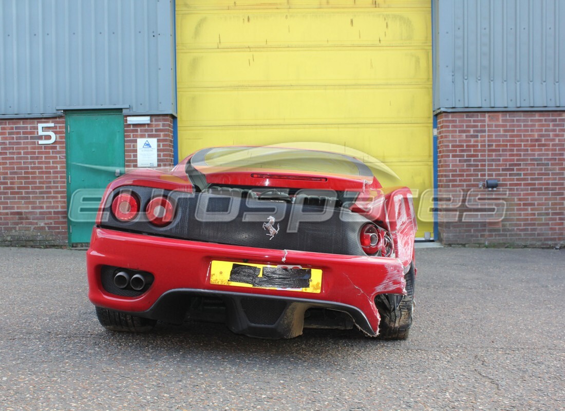 ferrari 360 modena avec 39,154 miles, en préparation pour le démontage #5