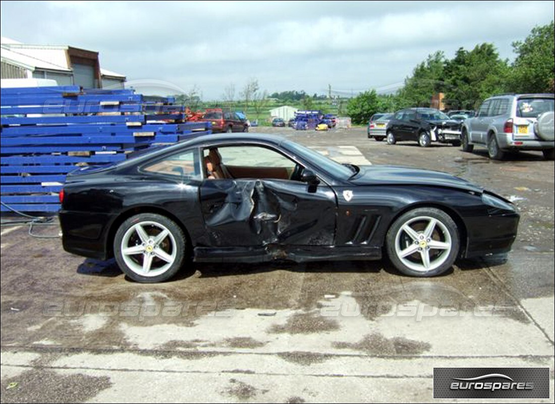 ferrari 575m maranello avec 7,475 kilomètres, en préparation pour le démantèlement #2