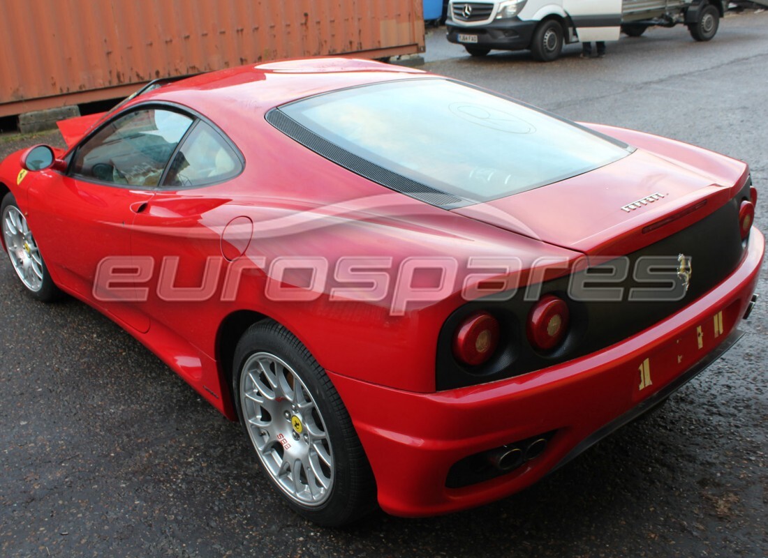 ferrari 360 modena avec 33,424 miles, en préparation pour le démontage #4