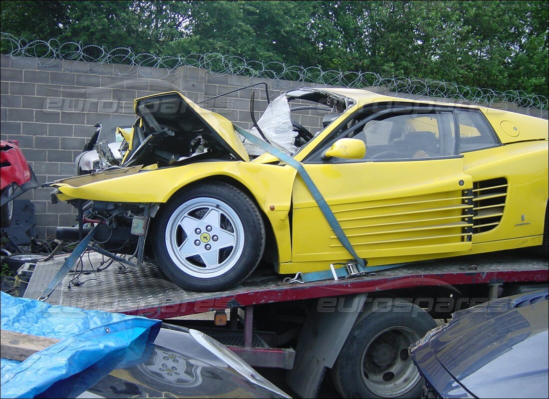 ferrari 512 tr avec 27,000 miles, en préparation pour le démontage #6