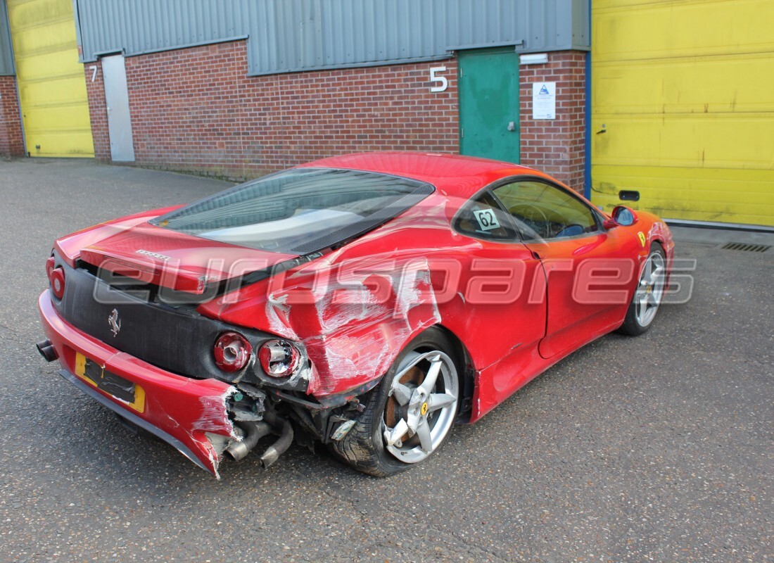 ferrari 360 modena avec 39,154 miles, en préparation pour le démontage #2