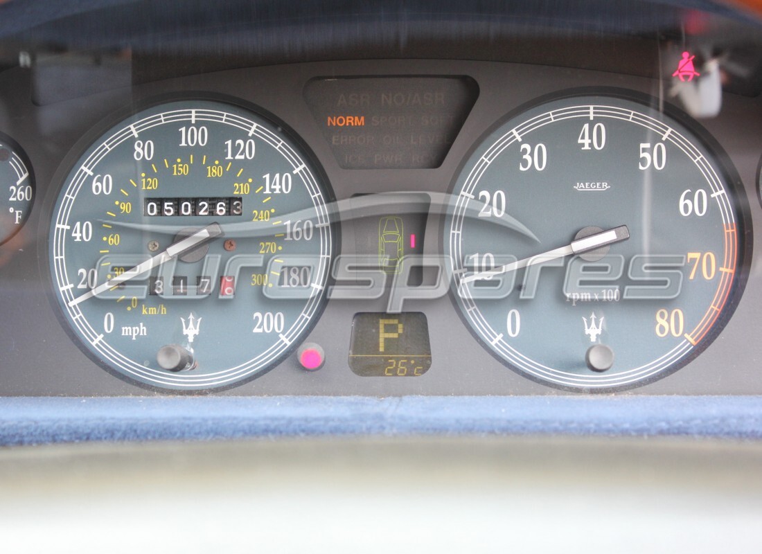 maserati qtp v8 evoluzione avec 50,263 miles, en préparation pour le démontage #9