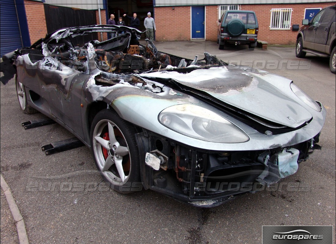 ferrari 360 modena avec 22,000 miles, en préparation pour le démontage #6